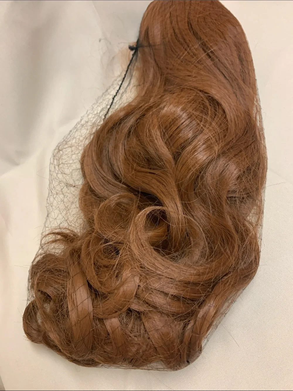 Women’s Long Wavy Synthetic Hairpiece - Natural Auburn